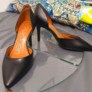 Calvin Klein black heels